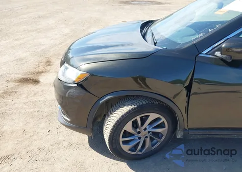 2016 Nissan Rogue Sl из США, поврежденный, VIN 5N1AT2MV0GC740827